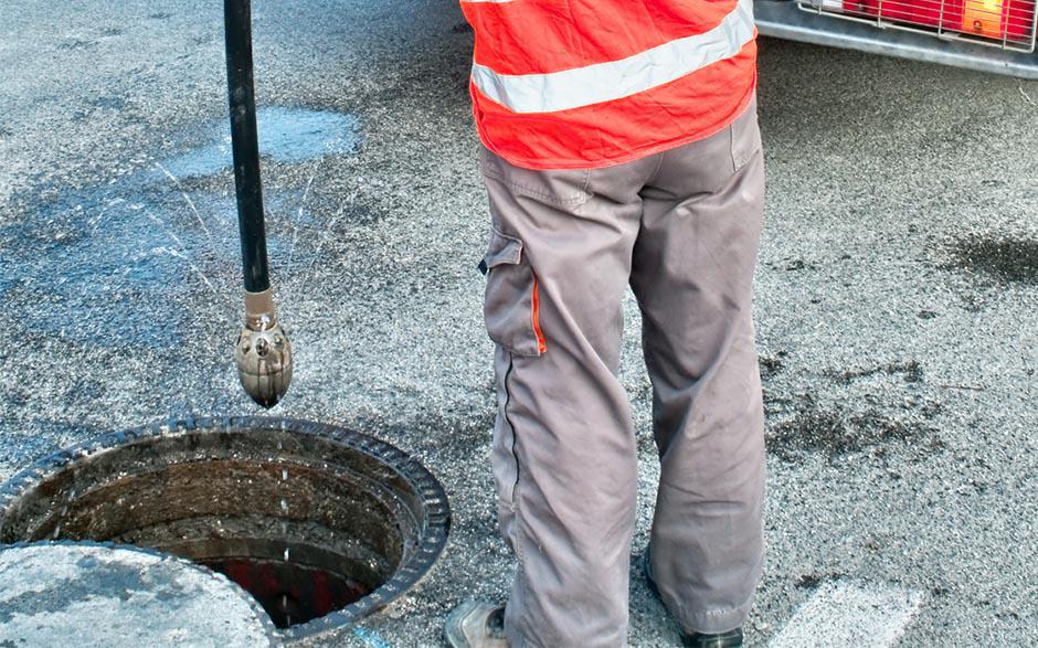travaux assainissement Andilly